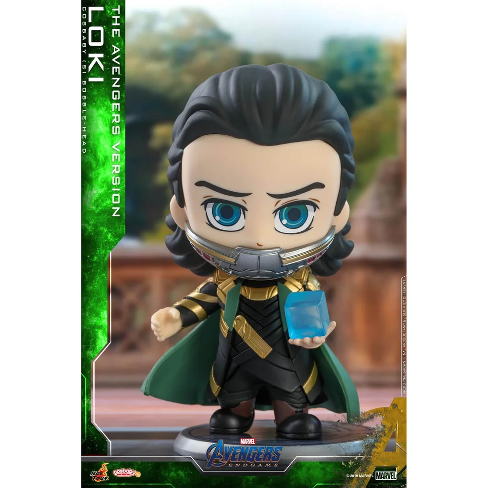 Hot Toys Cosbaby - Avengers : Endgame (Taille S) - Loki (Version Prisonnier) Image 1