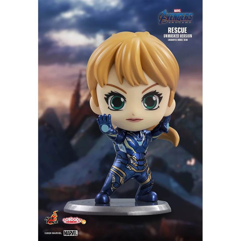 Hot Toys Cosbaby - Avengers : Endgame (Taille S) - Rescue (Version non masquée) Image 1