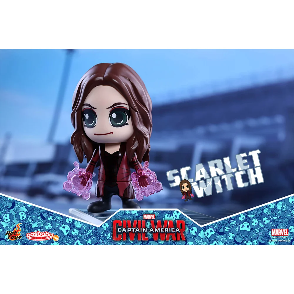 Hot Toys Cosbaby - Captain America Civil War (Taille S) - Scarlet Witch Image 1