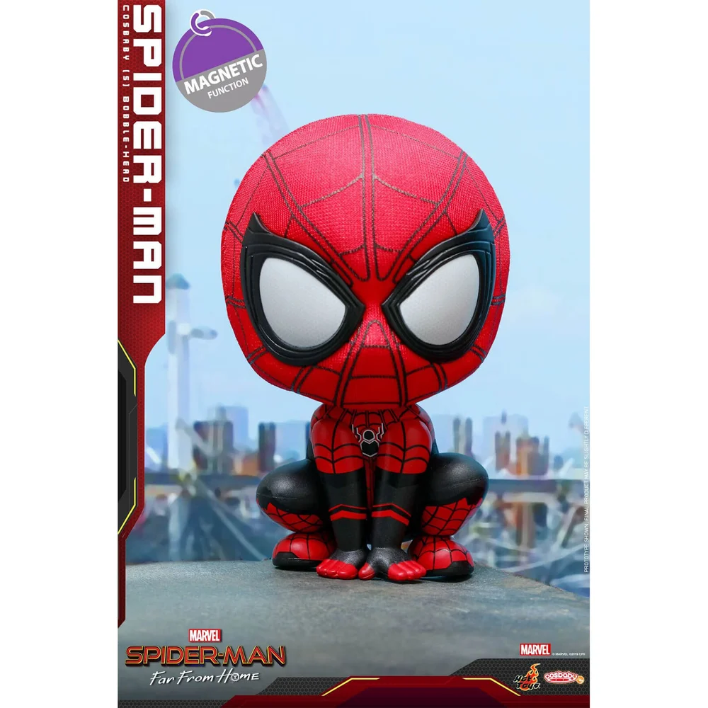 Hot Toys Cosbaby - Spider-Man : Far From Home (Taille S) - Spider-Man Image 1