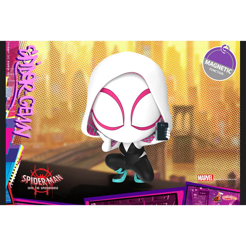 Hot Toys Cosbaby - Spider-Man: New Generation (Taille S) - Spider-Gwen Image 1