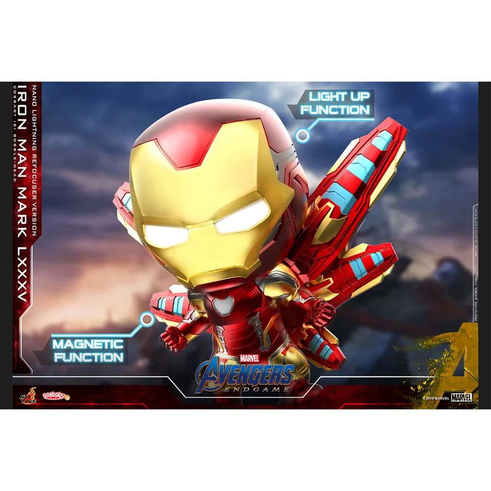 Hot Toys Cosbaby - Avengers : Endgame (Taille S) - Iron Man Mark 85 (Version Nano Lightning Refocuser) Image 1