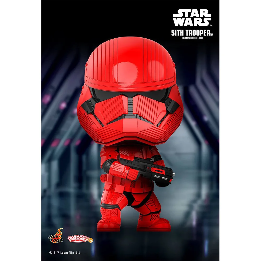 Hot Toys Cosbaby - Star Wars Rise of Skywalker (Size S) - Sith Trooper Image 1