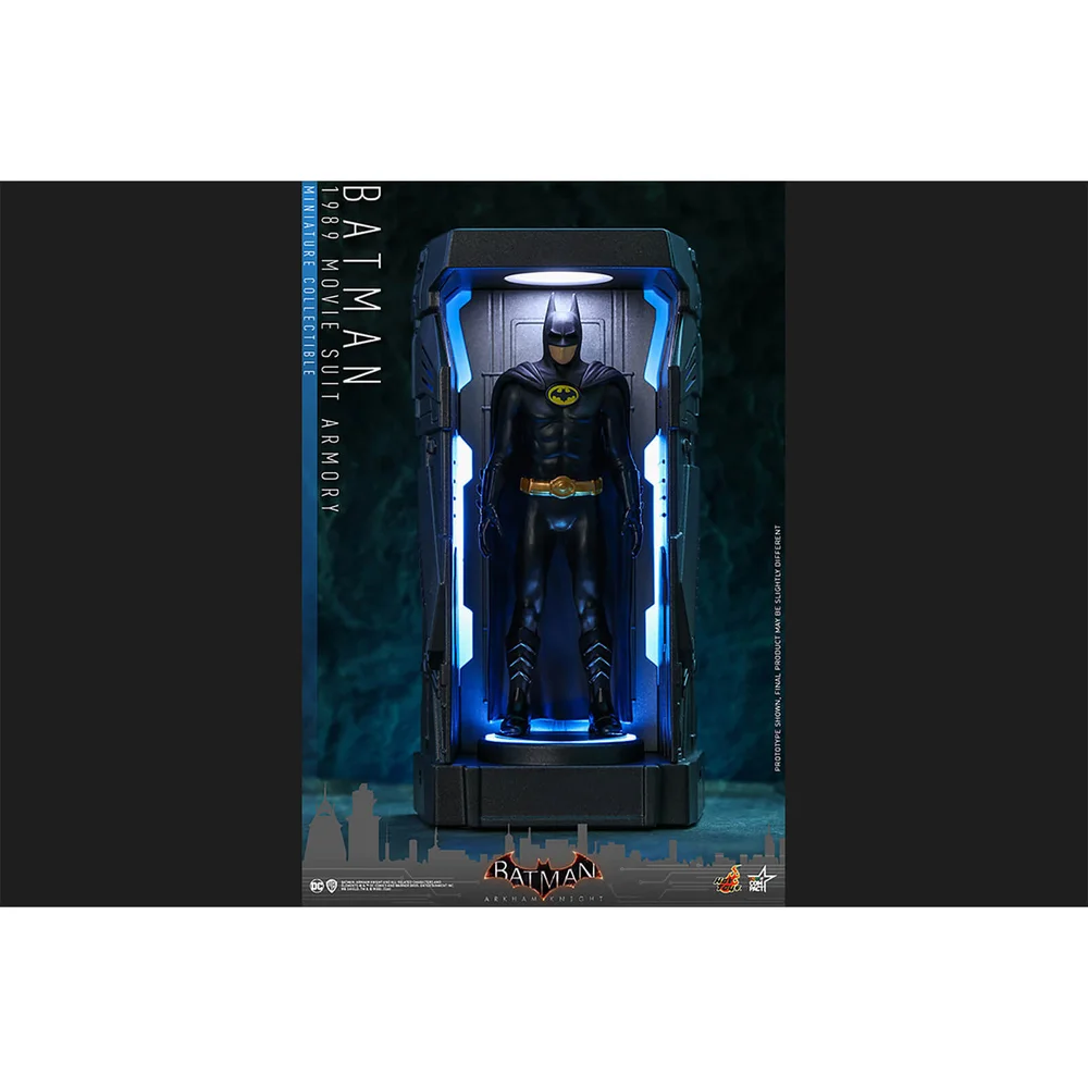 Hot Toys Video Game Masterpiece Compact - Batman : Arkham Knight/Saison 1 - Batman (Costume du film 1989/avec armurerie) Image 1