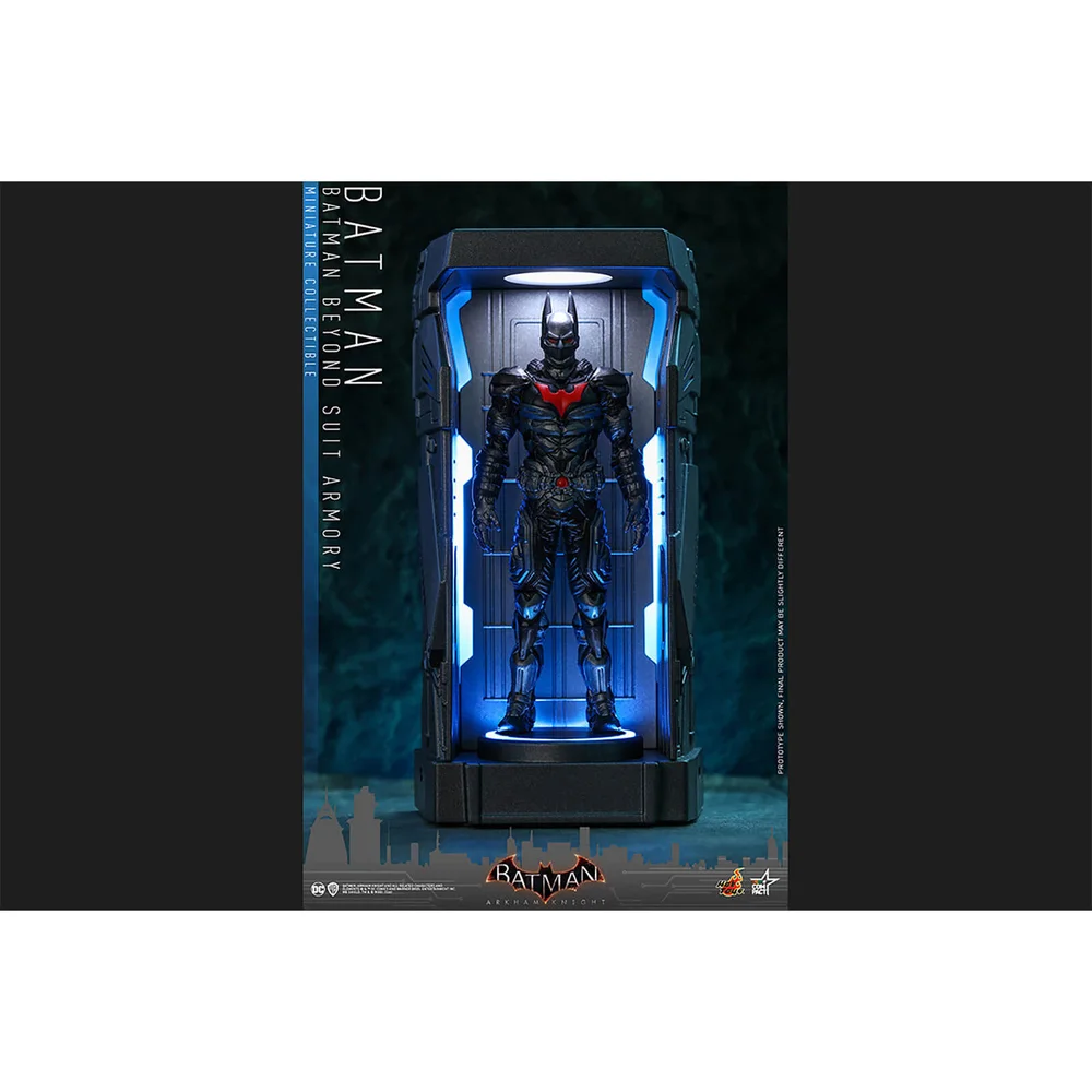 Hot Toys Video Game Masterpiece Compact - Batman : Arkham Knight/Saison 1 - Batman (Batman Beyond Suit/avec Armurerie) Image 1
