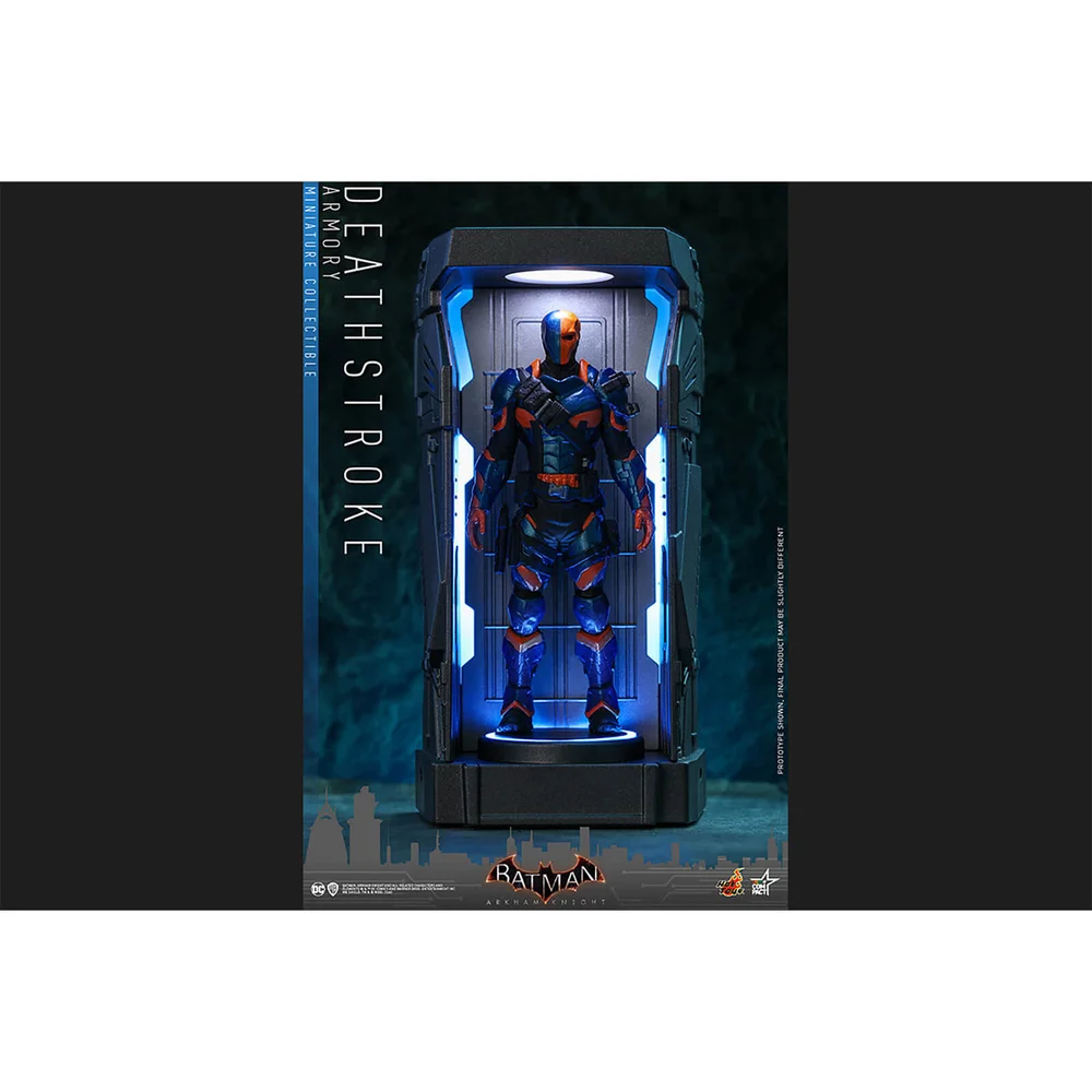 Hot Toys Video Game Masterpiece Compact - Batman : Arkham Knight/Saison 1 - Deathstroke (avec armurerie) Image 1