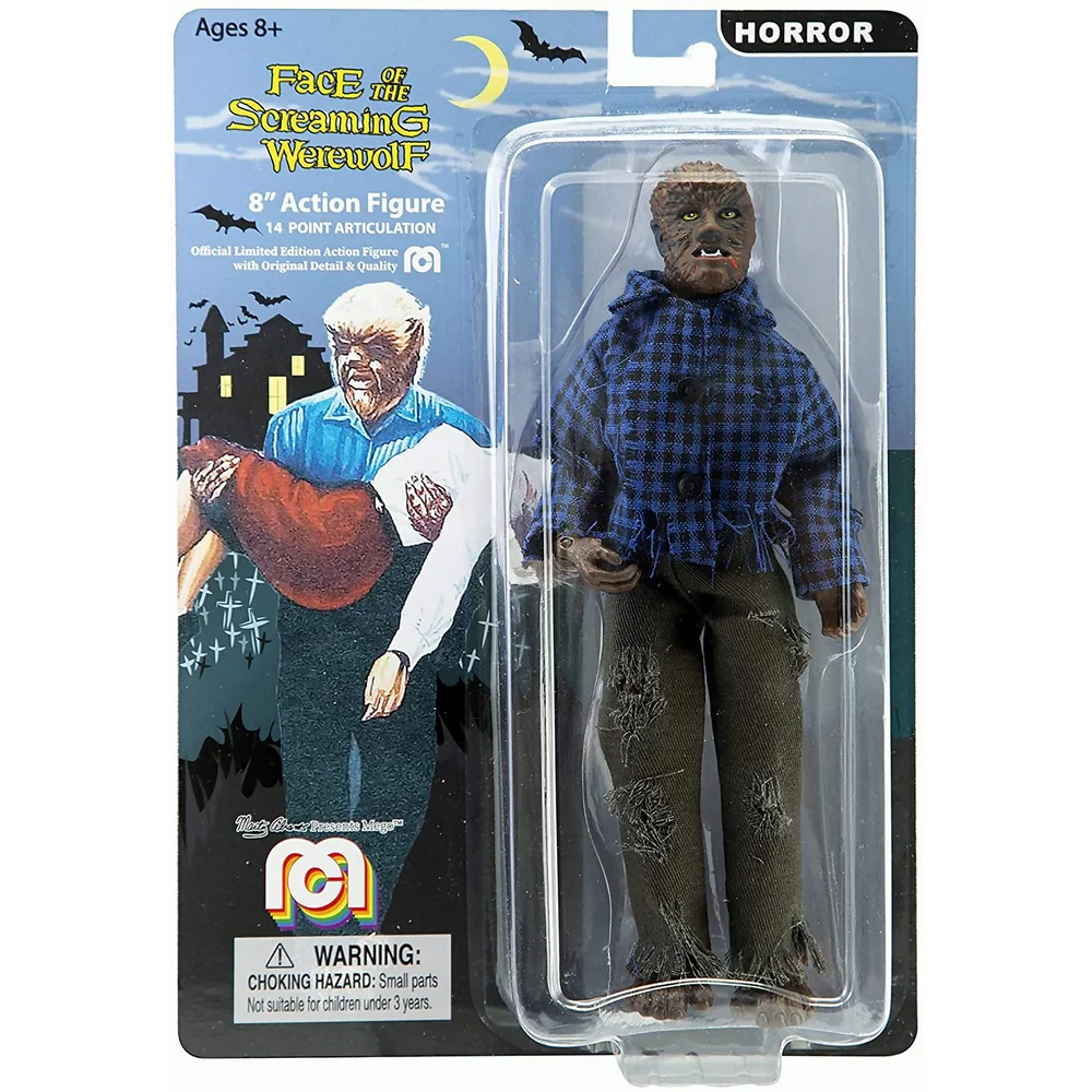 Mego 8 Inch Universal Wolfman Action Figure Image 1