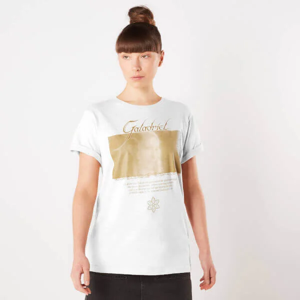 Le Seigneur des Anneaux, Galadriel, Dame du Galadhrim - T-Shirt Femme - Blanc - XS Image 1