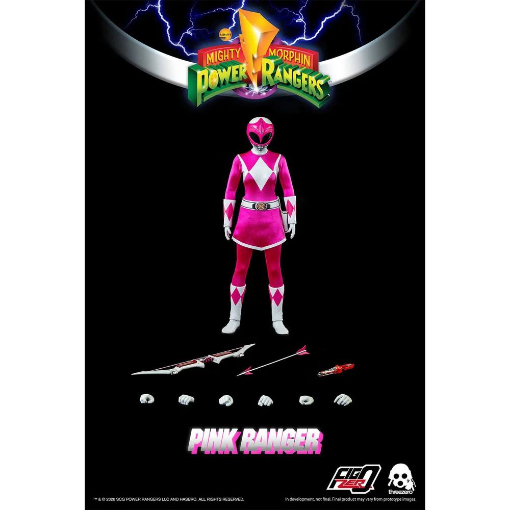ThreeZero Power Rangers Figurine échelle 1:6 Ranger rose Image 1