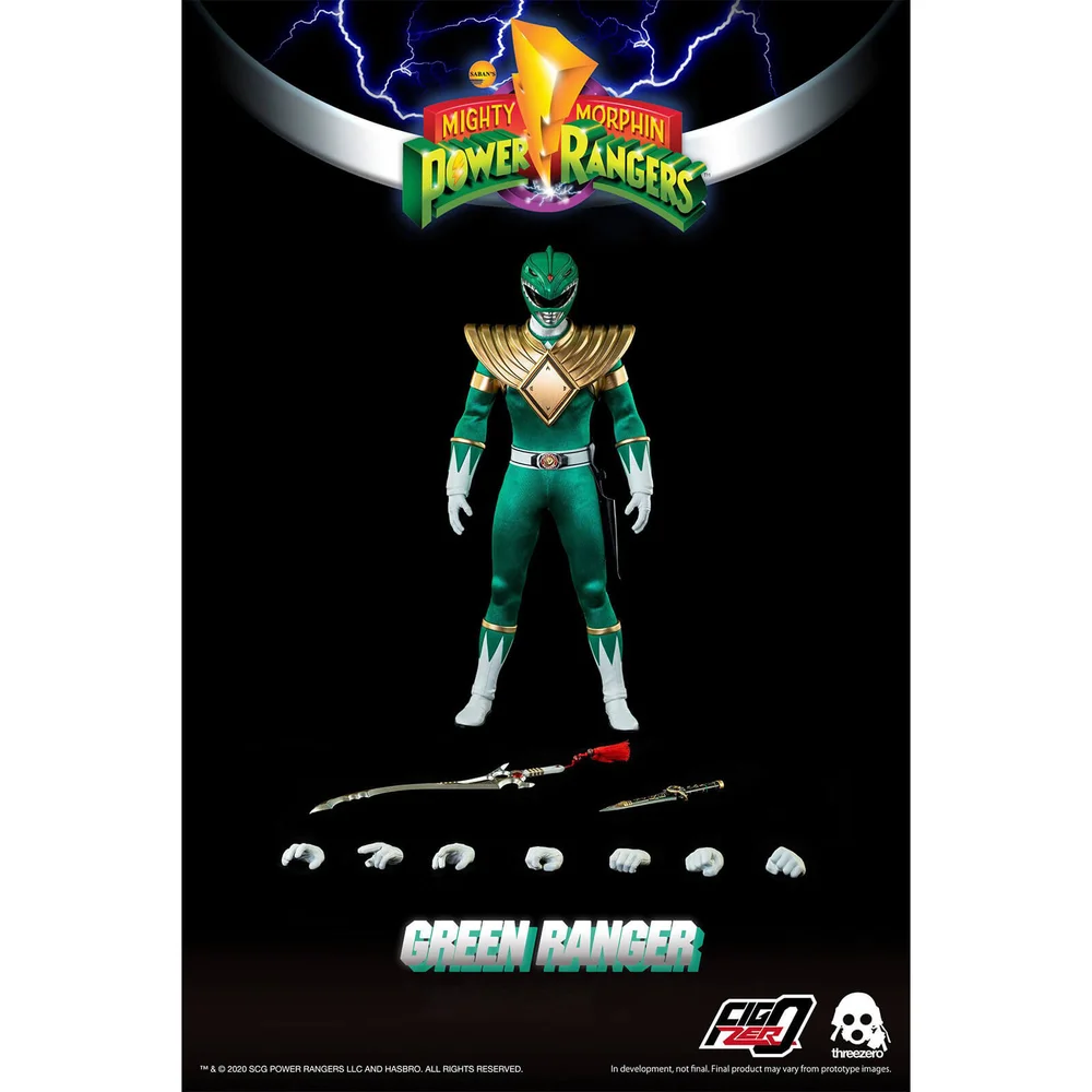ThreeZero Power Rangers Figurine échelle 1:6 Ranger vert Image 1