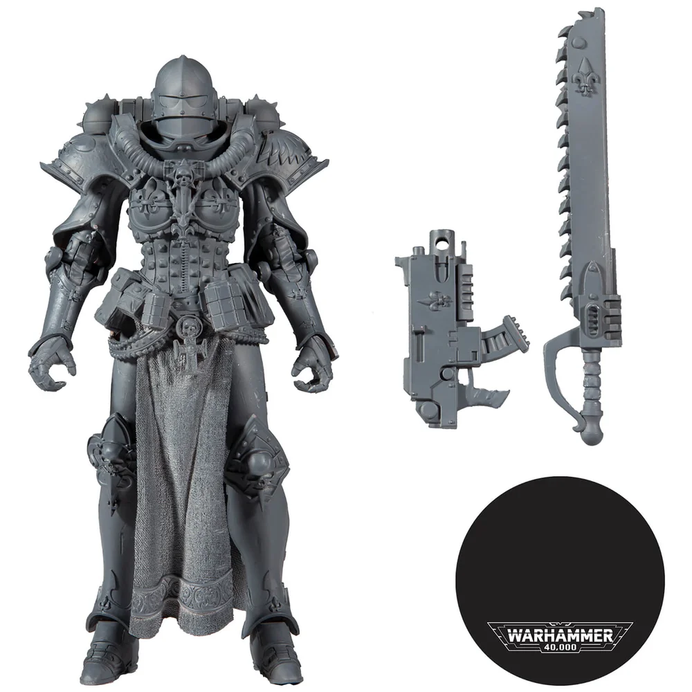 McFarlane Warhammer 40K Wv2 - Figurine articulée 18 cm Adepta Sororitas Battle Sister (Ap) Image 1