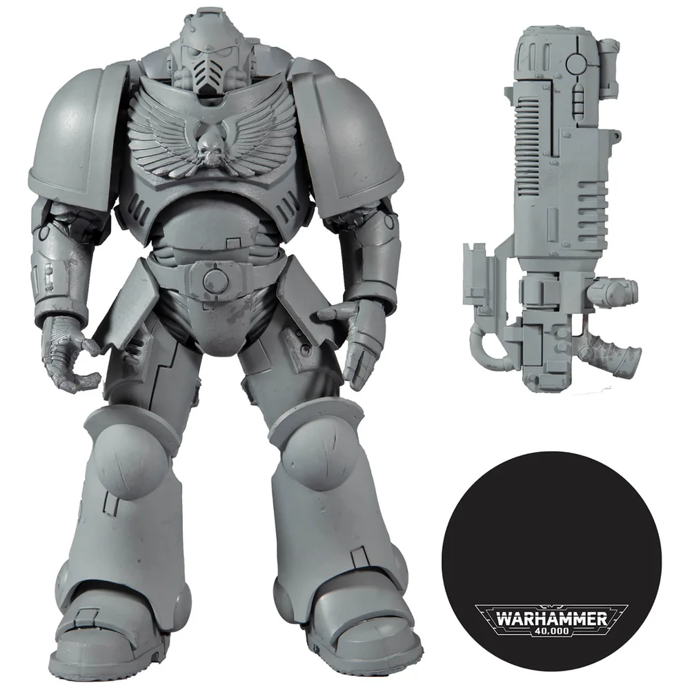 McFarlane Warhammer 40K 18 cm Wv2 - Figurine articulée 18 cm Primaris Space Marine Hellblaster (Ap) Image 1