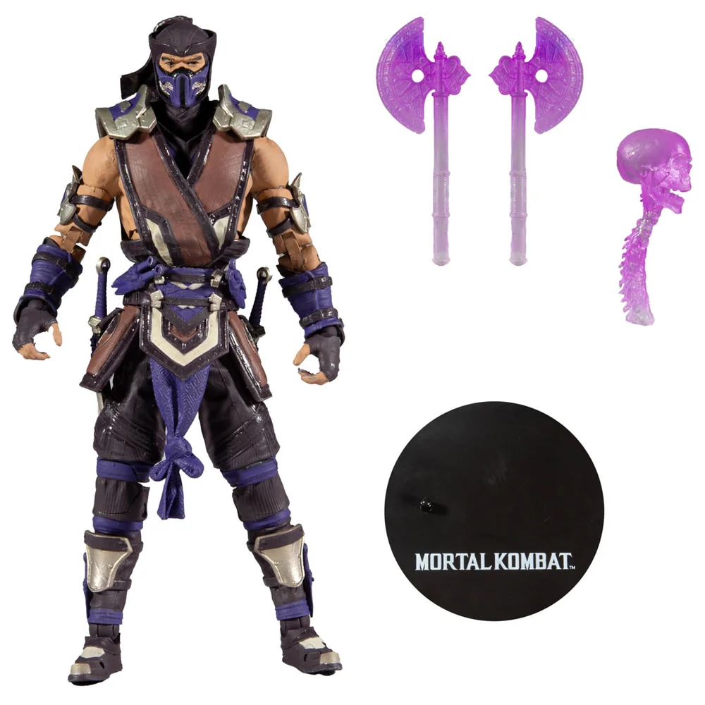 McFarlane Mortal Kombat 18 cm 5 - Figurine articulée 18 cm Sub Zero (Variant hiver pourpre) Image 1