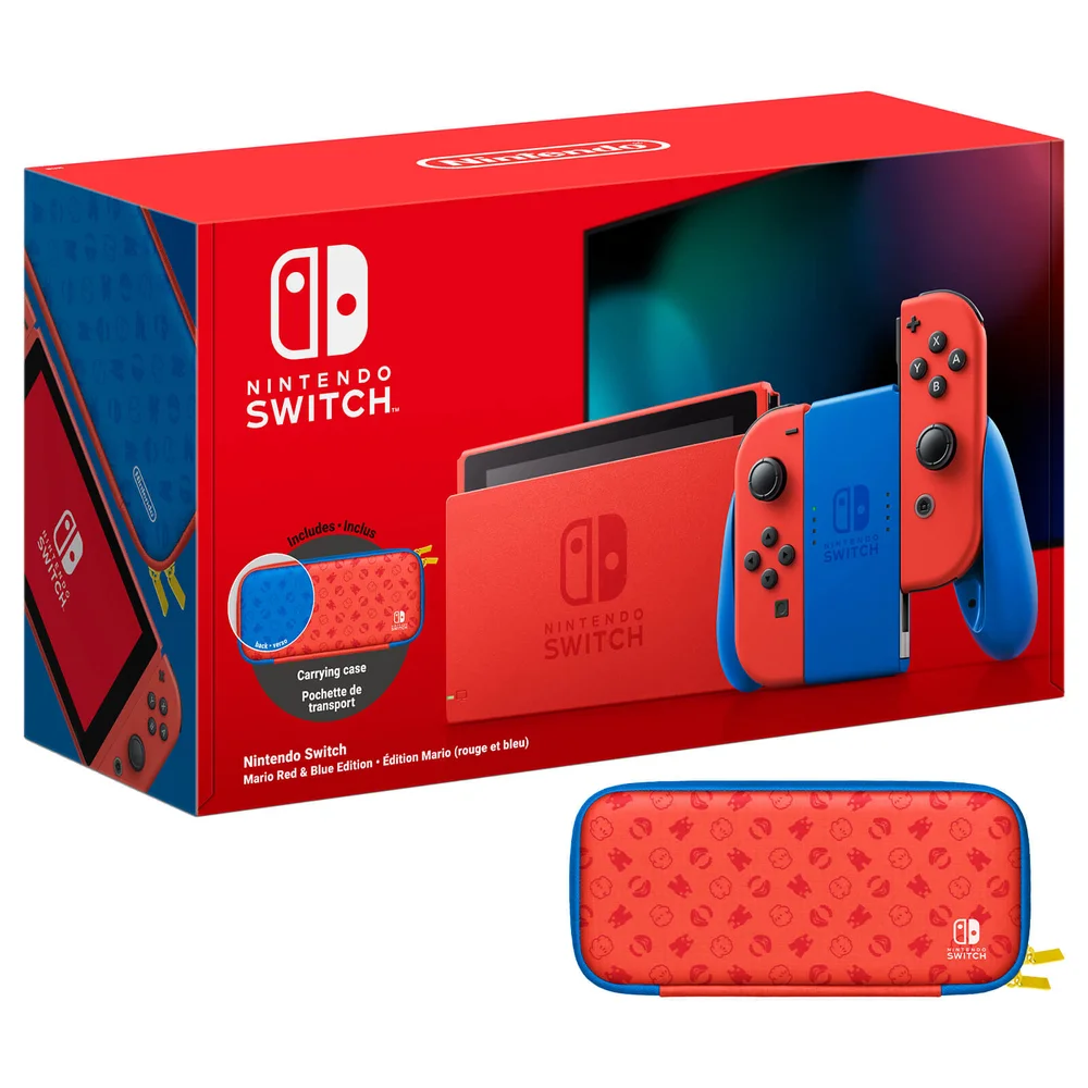 Nintendo Switch (Mario Red & Blue Edition) Image 1