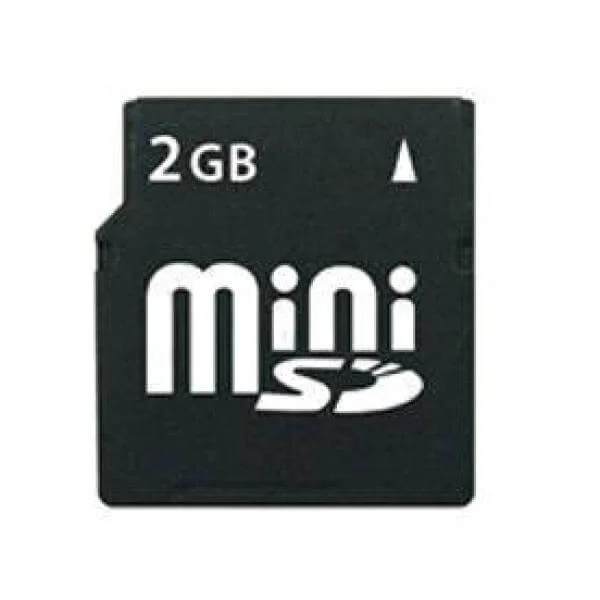 Mini Secure Digital (Mini SD) Memory Card - 2GB Image 1
