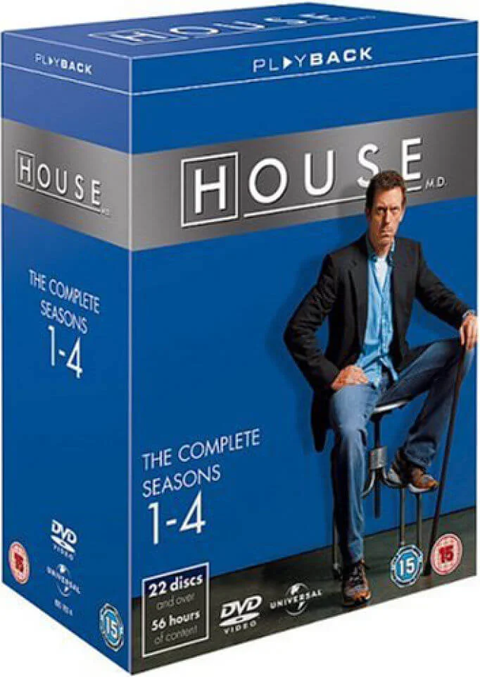 House M.D - Seasons 1-4 Image 1