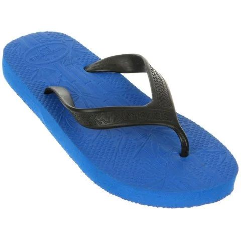 Havaianas Bamboo Flip Flops - Royal Blue - 6/7 - Bleu Image 1