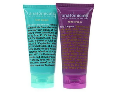 Anatomicals The Cream Of British Society Hands + Feet Kit Image 1