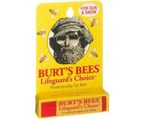 Burt's Bees Lifeguard Choice Lip Balm Tube Image 1