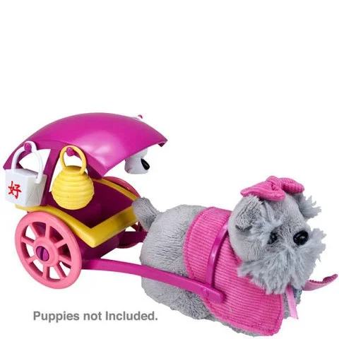 Zhu Zhu Pets Puppies Push Along - Bow Wow Buggy Image 1