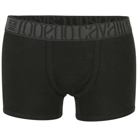 Roberto Cavalli Men's Branded Underwear Boxer - Black - M - Noir Image 1