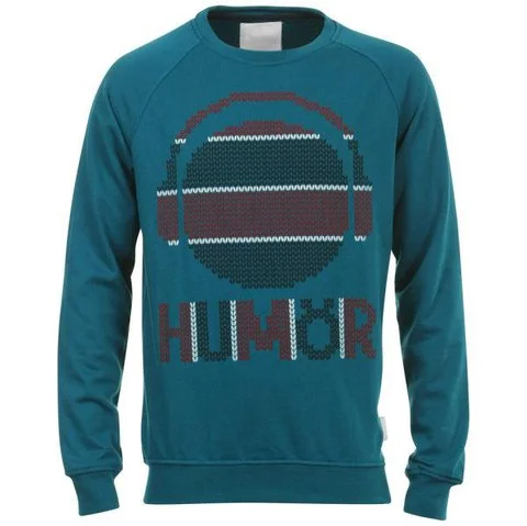 Humor Men's Flamengo Print Crew Neck Sweatshirt - Indigo - S - Bleu Image 1
