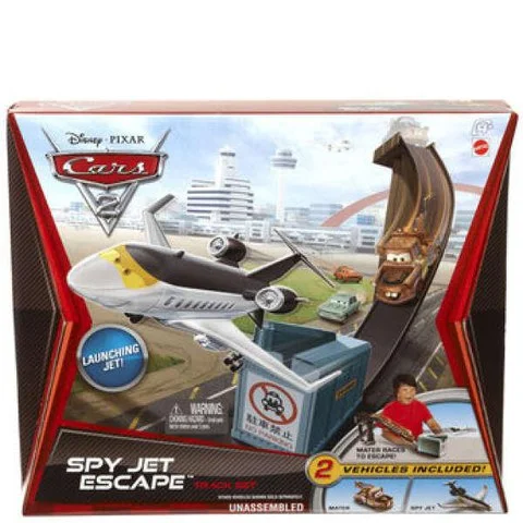 Cars 2 - Track Set Spy Jet Escape Image 1