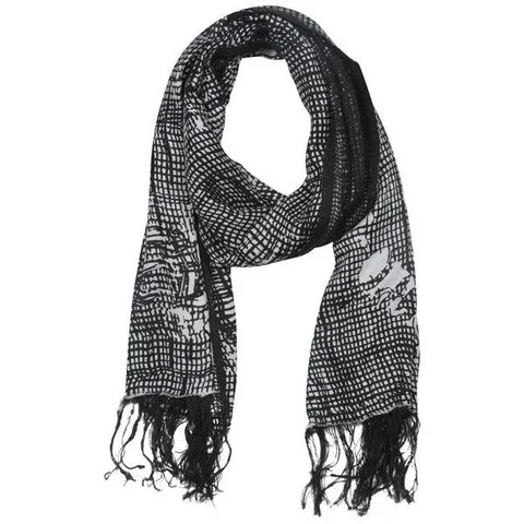 Diesel Men's Skra Scarf - Black/White Image 1