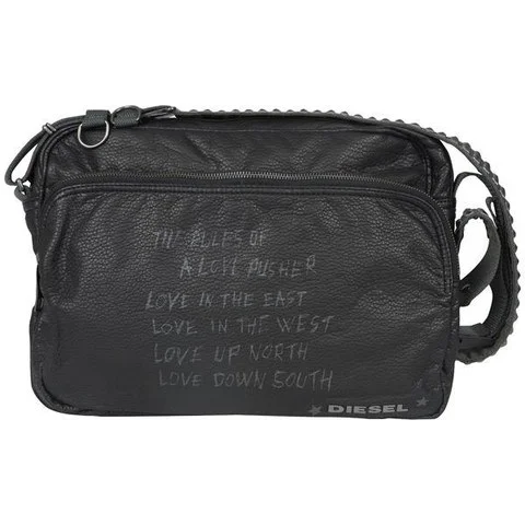 Diesel Men's Blast Out Messenger Bag - Black Image 1