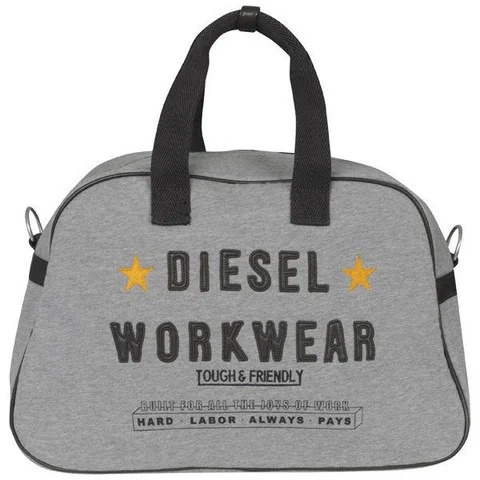 Diesel Men's Happy Holidays Happy Fonzie - Grey Image 1
