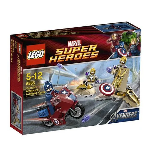LEGO Super Heroes: Captain America's Avenging Cycle (6865) Image 1