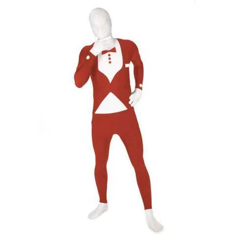 Morphsuits Tuxedo Red - M - Rouge Image 1