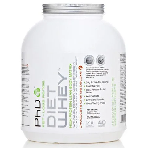 PhD Nutrition Diet Whey 2kg - 2kg - Tub - Chocolat-Orange Image 1