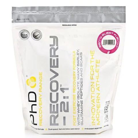 PhD Nutrition Recovery 2:1 - 1.28kg - Poche - Eclat de baie Image 1