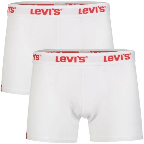 Levi's Men's 2-Pack Trunks - White - S - Blanc Image 1