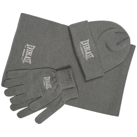 Everlast Men's 3-Pack Accessory Set - Grey Marl Image 1