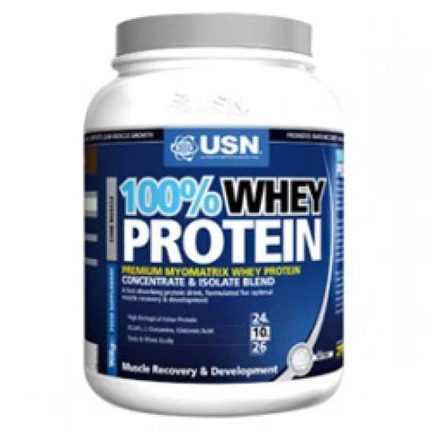 USN 100% Whey Protein - 2.28kg - 2.28kg - Tub - Chocolat Image 1