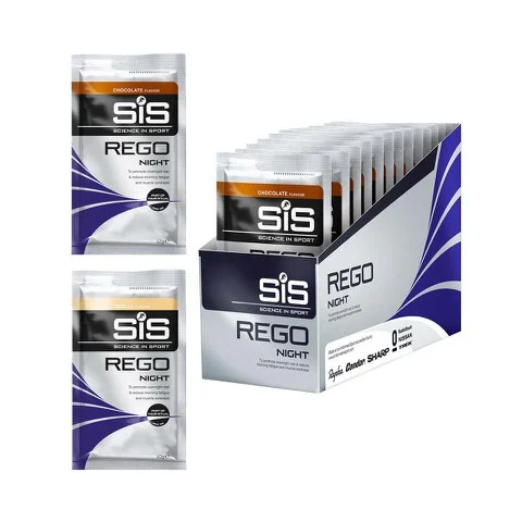 Science in Sport Rego Night Recovery Drink 40g Sachet - Box of 15 - 15Sachets - Boîte - Chocolat Image 1