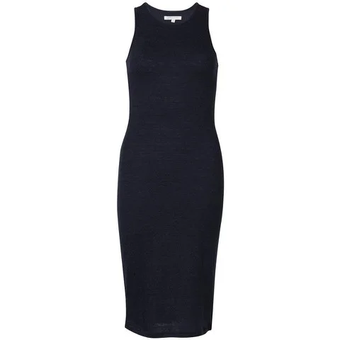 Glamorous Women's Midi Jersey Dress - Navy - 8 - Navy Image 1