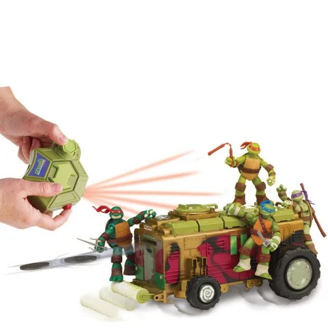 Teenage Mutant Ninja Turtles Ninja Control RC Shellraiser with Manhole Cover Cannon Image 1