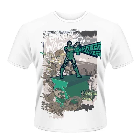 DC Originals Men's T-Shirt - Green Lantern - M - Blanc Image 1