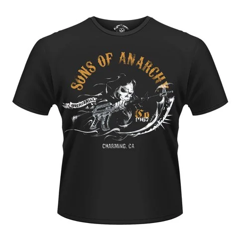 Sons of Anarchy Men's T-Shirt - 1967 - L - Noir Image 1