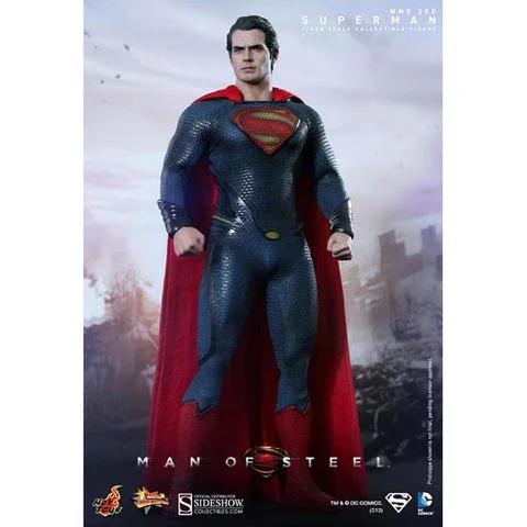 Hot Toys Man Of Steel: Superman 12 Inch Figure Image 1