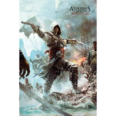 Assassins Creed 4 Edward - Maxi Poster - 61 x 91.5cm Image 1