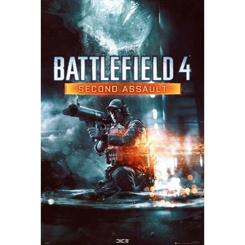 Battlefield 4 Second Assault - Maxi Poster - 61 x 91.5cm Image 1