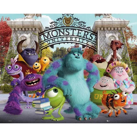 Monsters University Cast - Mini Poster - 40 x 50cm Image 1