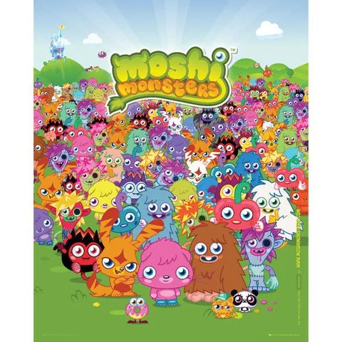 Moshi Monsters Portrait - Mini Poster - 40 x 50cm Image 1