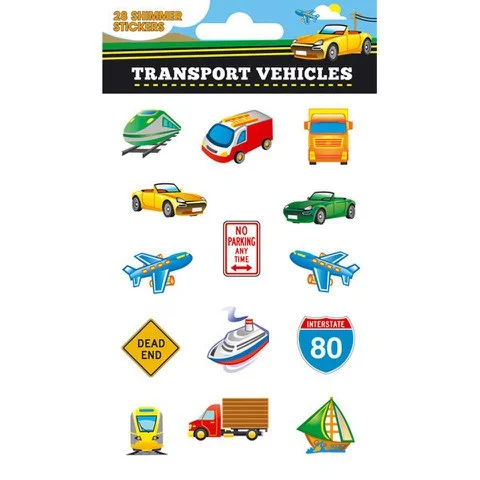 Transport Generic (Shimmer) - Shimmer Sticker Pack Image 1