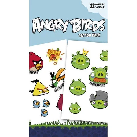 Angry Birds Characters - Tattoo Pack Image 1