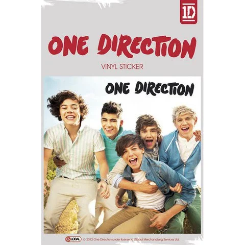 One Direction Album - Vinyl Sticker - 10 x 15cm Image 1